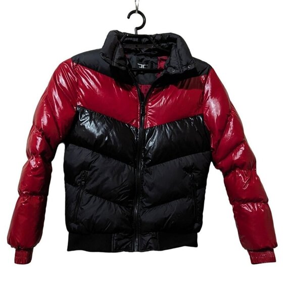 Jordan Craig womens size S puffer Jacket red black crimson coat winter - Picture 1 of 8